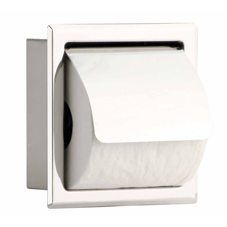 The Renovators Supply Inc. Stainless Steel Recessed Toilet Paper Holder